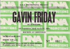 Gavin Friday / Phranc on Aug 22, 1989 [019-small]
