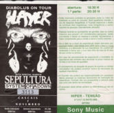 Slayer / Sepultura / System of a Down on Nov 7, 1998 [249-small]