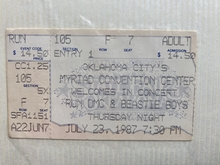 Run-D.M.C. / Beastie Boys on Jul 23, 1987 [590-small]