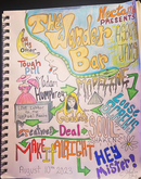 Hayley’s Hand Drawn Setlist, Hayley Jane / Residual Groove on Aug 10, 2023 [671-small]
