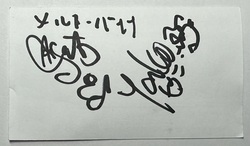 Yasuko & Ichiro's autographs (Melt Banana), tags: Article - Ed Schrader's Music Beat / Melt-Banana / Psychic Graveyard / JRCG on Oct 20, 2022 [507-small]