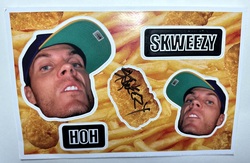 Autographed chicken nugget sticker, tags: Article - Skweezy Jibbs / Adam Pasi on Sep 24, 2022 [509-small]