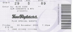 Foo Fighters / Cave In on Nov 22, 2002 [578-small]