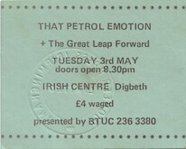 That Petrol Emotion / The Great Leap Forward on May 3, 1988 [587-small]