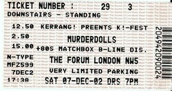 Murderdolls / 80s Matchbox B-Line Disaster on Dec 7, 2002 [588-small]