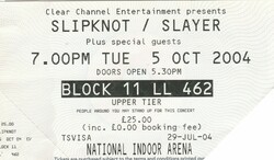 Slipknot / Slayer / Hatebreed / Mastodon on Oct 5, 2004 [652-small]