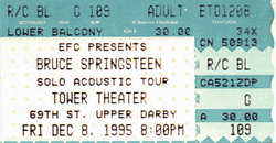 Bruce Springsteen on Dec 8, 1995 [697-small]