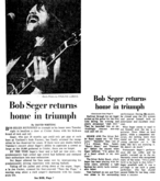 Bob Seger & The Silver Bullet Band / Foghat on Feb 11, 1976 [715-small]