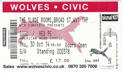 Soil / (hed)PE / American Head Charge / Wolfbourne on Oct 30, 2014 [770-small]