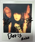 Boris signed polaroid, tags: Merch - Boris / Nothing on Sep 1, 2022 [804-small]