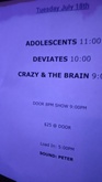 tags: Setlist - Adolescents / Deviates / Crazy and the Brains on Jul 18, 2023 [252-small]