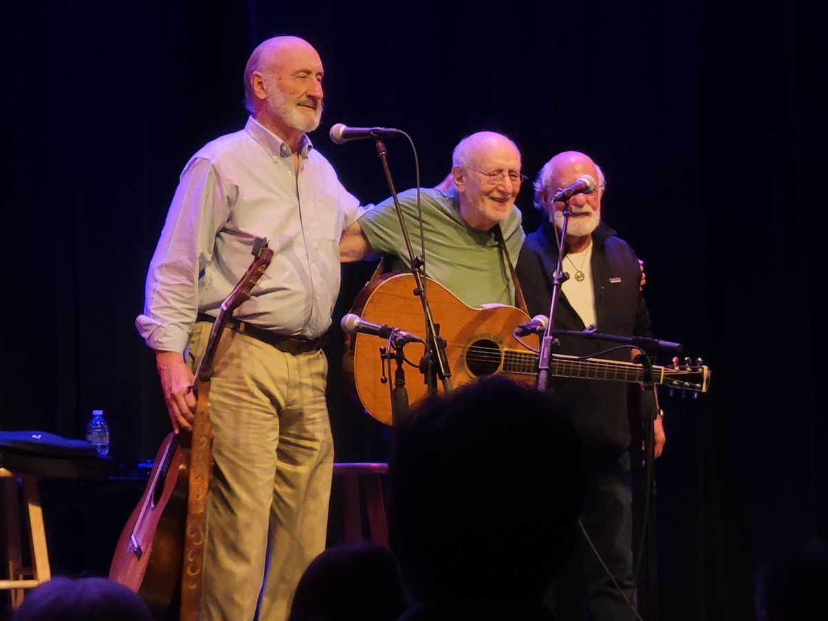 Aug 14, 2023 Peter Yarrow And Noel Paul Stookey at Katharine Hepburn