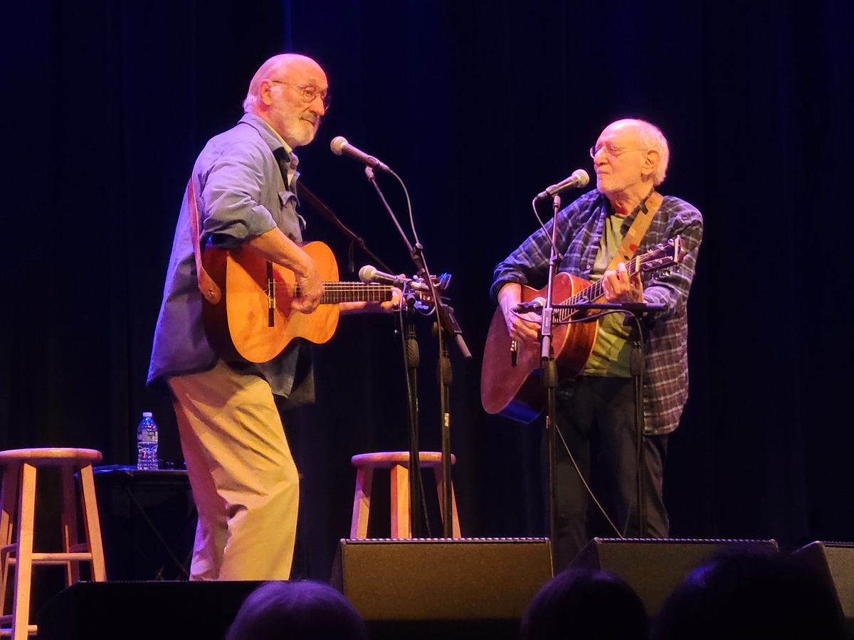 Aug 14, 2023 Peter Yarrow And Noel Paul Stookey at Katharine Hepburn