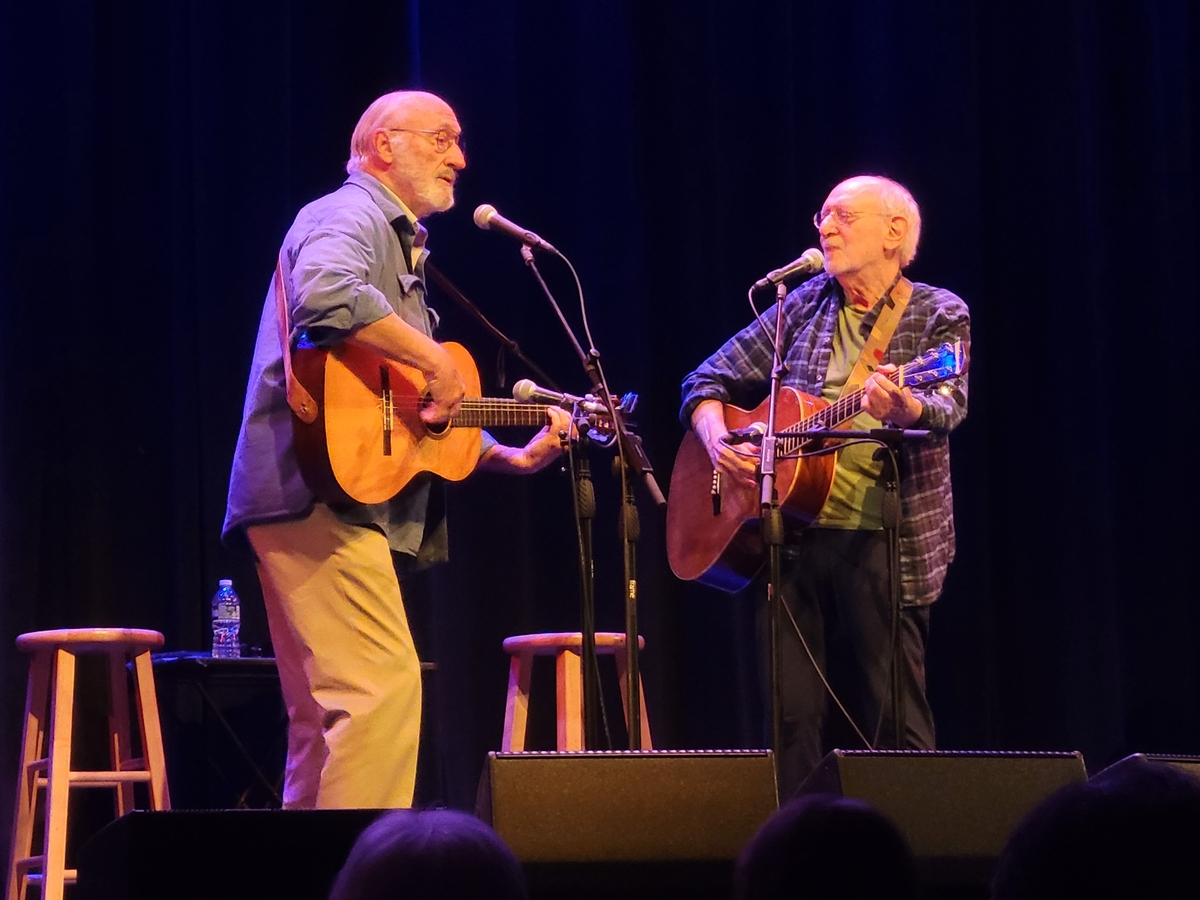 Aug 14, 2023 Peter Yarrow And Noel Paul Stookey at Katharine Hepburn