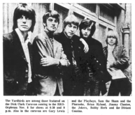Gary Lewis & The Playboys / Sam The Sham & The Pharaohs / The Yardbirds / Bryan Hyland / Bobby Hebb on Nov 8, 1966 [675-small]