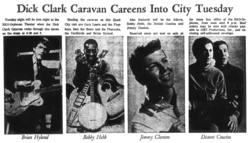 Gary Lewis & The Playboys / Sam The Sham & The Pharaohs / The Yardbirds / Bryan Hyland / Bobby Hebb on Nov 8, 1966 [720-small]