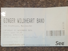 The Ginger Wildheart Band on Nov 1, 2014 [742-small]