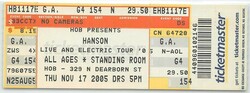 Hanson  on Nov 17, 2005 [459-small]