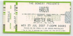 Hanson / Elliott Morris on Jul 25, 2007 [506-small]