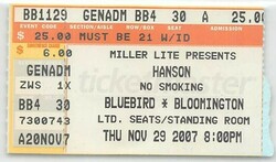 Hanson on Nov 29, 2007 [528-small]