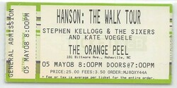 Stephen Kellogg And The Sixers / Hanson / Kyle Riabko / Kate Voegele on May 5, 2008 [562-small]