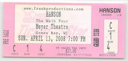 Stephen Kellogg And The Sixers / Kyle Riabko / Hanson / Kate Voegele on Apr 13, 2008 [569-small]