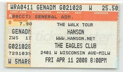 Stephen Kellogg And The Sixers / Hanson / Kyle Riabko / Kate Voegele on Apr 11, 2008 [571-small]