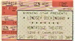 Lindsey Buckingham on Apr 10, 1993 [929-small]