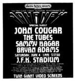Journey / The Tubes / Sammy Hagar / Bryan Adams / John Courage / John Mellencamp on Jun 4, 1983 [985-small]