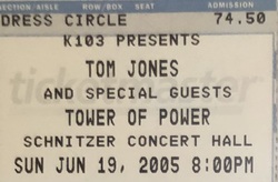 Tom Jones / Tower Of Power on Jun 19, 2005 [405-small]