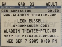 Leon Russell / Commander Cody on Sep 7, 2005 [426-small]