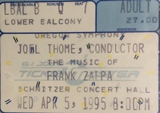 Oregon Symphony - Joel Thome, Conductor on Apr 5, 1995 [476-small]
