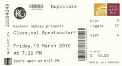 Royal Philharmonic Orchestra / Band of the Welsh Guards / Royal Choral Society / London Philharmonic Choir on Mar 19, 2010 [708-small]
