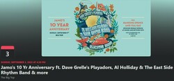 Al Holiday & the East Side Rhythm / Dave Grelle's Playadors / DJ Ranking Spence on Sep 3, 2023 [887-small]