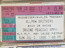 Allman Brothers Band / Rusted Root on Jul 2, 1995 [992-small]