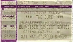 The Cure on May 27, 2000 [159-small]