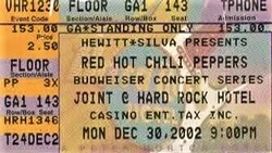 Red Hot Chili Peppers on Dec 30, 2002 [163-small]