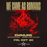 We Came As Romans / Emmure / Bodysnatcher / Archetypes Collide on Oct 20, 2023 [294-small]