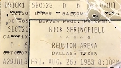 Rick Springfield / Quarterflash on Aug 26, 1983 [426-small]