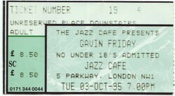 Gavin Friday on Oct 3, 1995 [440-small]