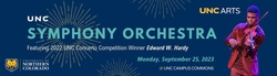 University of Northern Colorado, UNC Symphony Orchestra with Edward W. Hardy (2023), tags: Edward W. Hardy, University of Northern Colorado Artists, Greeley, Colorado, United States, Advertisement, Gig Poster, Unc Campus Commons Performance Hall - Edward W. Hardy / Andrés Felipe Jaime / University of Northern Colorado Artists on Sep 25, 2023 [622-small]
