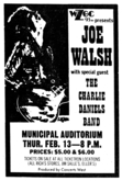 Joe Walsh / The Charlie Daniels Band on Feb 13, 1975 [856-small]