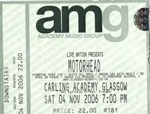 Motörhead / Clutch on Nov 4, 2006 [955-small]