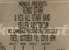 Ringo Starr / Ringo Starr & His All Starr Band on Oct 18, 2016 [987-small]