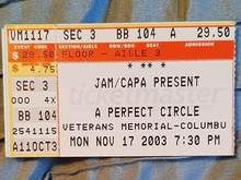 A Perfect Circle / Year Of The Rabbit on Nov 17, 2003 [260-small]