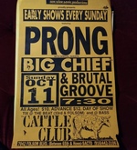 Tinfed / Prong / Big Chief / Brutal Groove on Oct 11, 1992 [349-small]