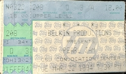 Pearl Jam / Grant Lee Buffalo on Mar 22, 1994 [546-small]