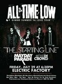 Mayday Parade / We Are the In Crowd / All Time Low / The Starting Line on Jul 29, 2011 [694-small]