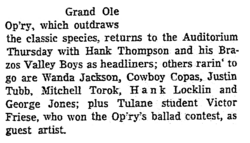 Hank Thompson / Buddy And The Two Tones / Buddy Holly on Jan 10, 1957 [701-small]