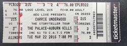 Carrie Underwood / The Swon Brothers / Easton Corbin on Mar 22, 2016 [804-small]